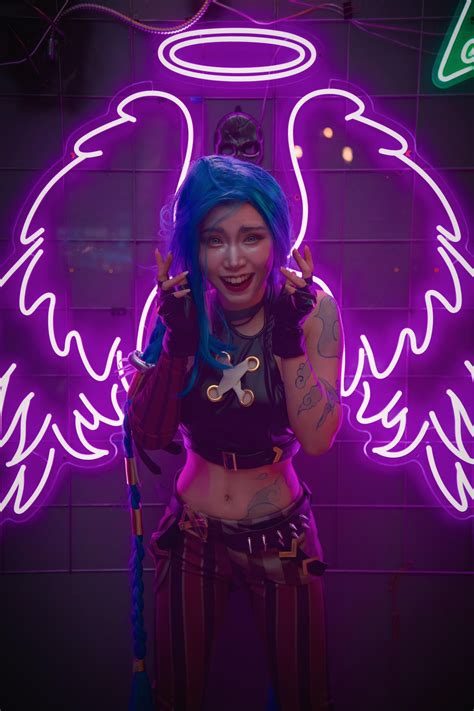 My Jinx Arcane Cosplay! : r/leagueoflegends