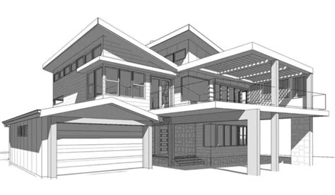 Sketsa Gambar Rumah Minimalis - Homecare24