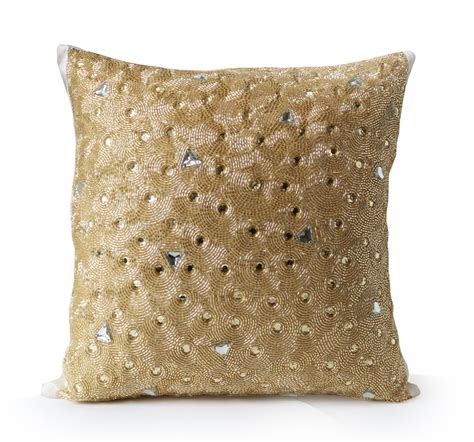 Anthropologie Gold Throw Pillows at Samuel Speed blog