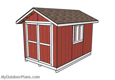 8x12 Shed Plans | PDF Download | MyOutdoorPlans