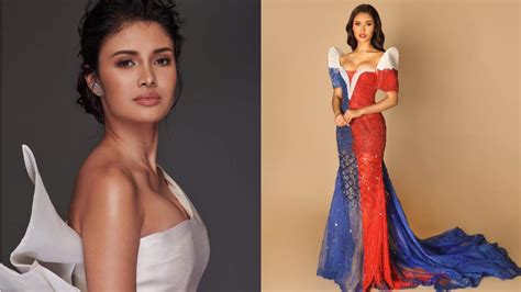 Look: Rabiya Mateo's Philippine Flag-inspired Evening Gown | atelier ...