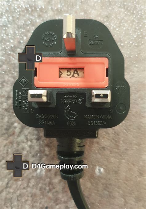 Series X and PS5 Replacement power cables | www.d4gameplay.com