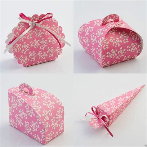 Best Quality DIY Vintage Pink Wedding Party Favour Favor Boxes #2161356 ...