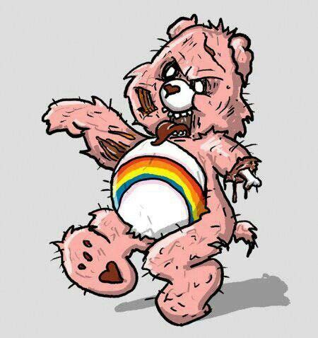 Care bear zombie … | Zombie cartoon, Cartoon art, Care bear tattoos