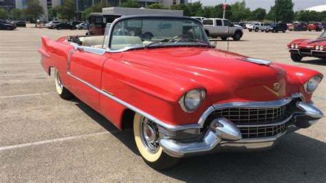 1955, Cadillac, Eldorado, Convertible, Classic, Old, Vintage, Retro, Red, Usa, 3264x1836 03 ...