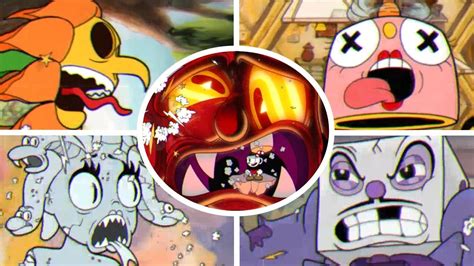 Cuphead - All Boss Knockouts Animations | Doovi