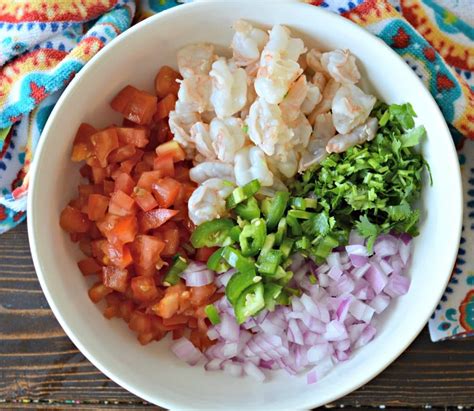 The Best Ever Mexican-Style Shrimp Ceviche Recipe With Fresh Ingredients