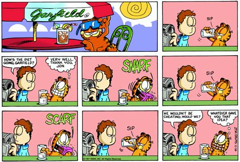 Garfield Rare Comic Strip