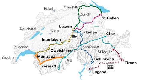 How to plan your 2 week Switzerland Train Itinerary?