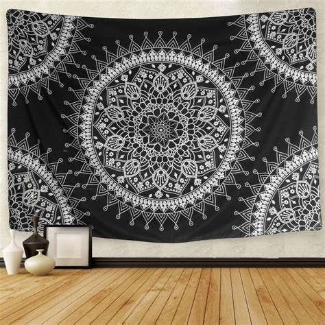 Black and White Tapestry - Black Tapestry | Tapestry Girls