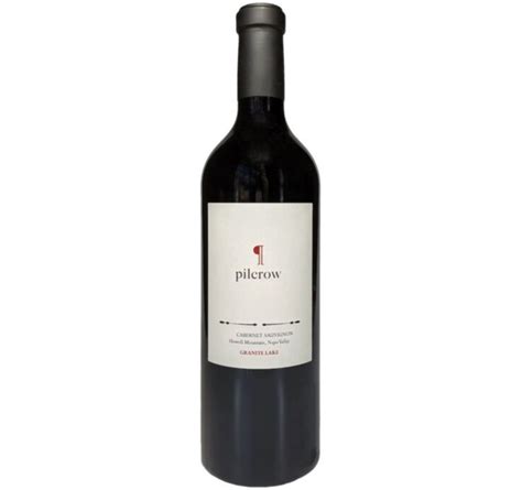 Pilcrow 2019 'Granite Lake Vineyard' Howell Mountain Cabernet Sauvignon - Capitol Cellars