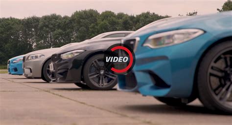 BMW M Civil War: M2 vs M4 vs M5 vs M6 In A Straight Line | Carscoops