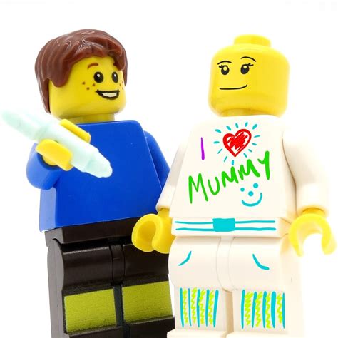 Doodle Your Own Minifigure (Draw Your Own!) - Custom Printed Minifigur