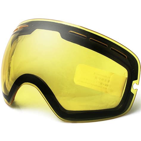 Ski Goggles,Brand Double brightening lens for ski goggles Night ...