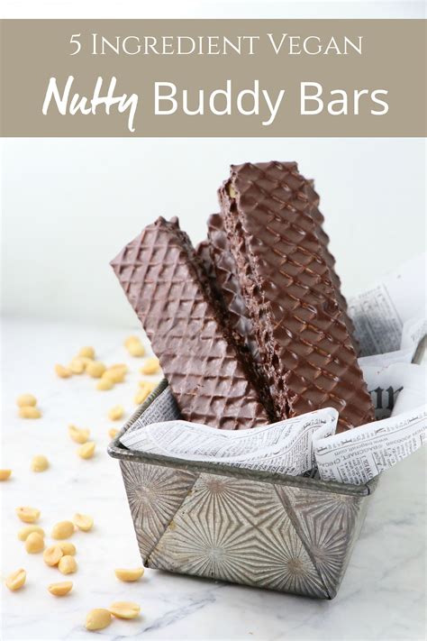 Vegan nutty buddy bars – Artofit