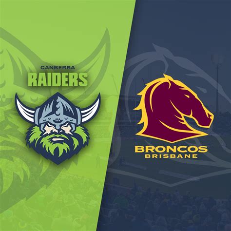 NRL 2023 – Raiders v Broncos - GIO Stadium Canberra