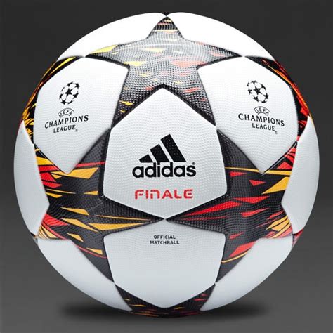 adidas Soccer Ball - adidas Finale 14 Official Match Ball - Soccer Balls - White-Solar Blue-Neon ...