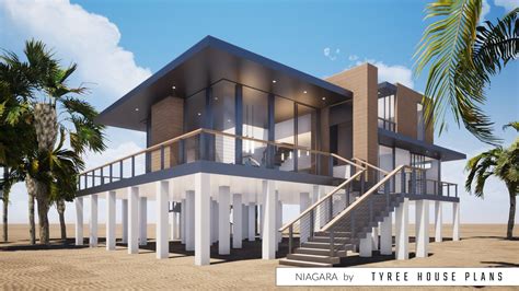 Modern Beach House Plans Designs