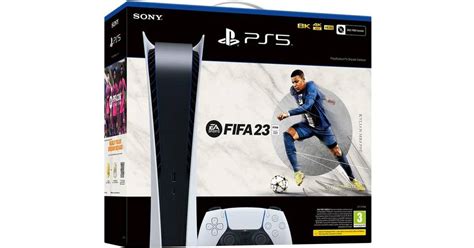 Sony PlayStation 5 - Digital Edition - FIFA 23 Bundle • Pris