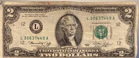 The Real Value of a 2 Dollar Bill