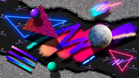 '80s Abstract New-Wave Art #5 (2) | Images :: Behance