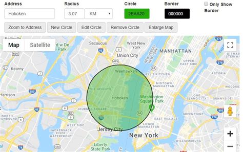 Google Map Radius Around Location – Topographic Map of Usa with States