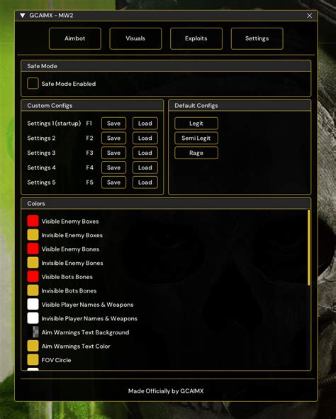 MW2 / WARZONE2 / DMZ - 30 DAYS - MW2 FULL CHEAT - GCAIMX