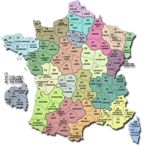 LA CARTE DE FRANCE ~ imagexxl