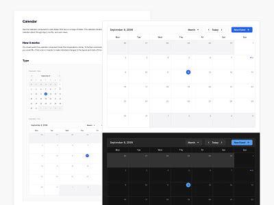 Figma Calendar designs, themes, templates and downloadable graphic elements on Dribbble