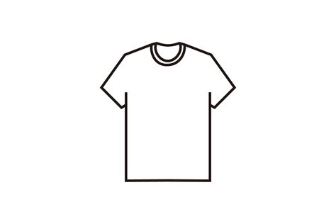 T Shirt Outline Logo Vector Graphic by artpray · Creative Fabrica