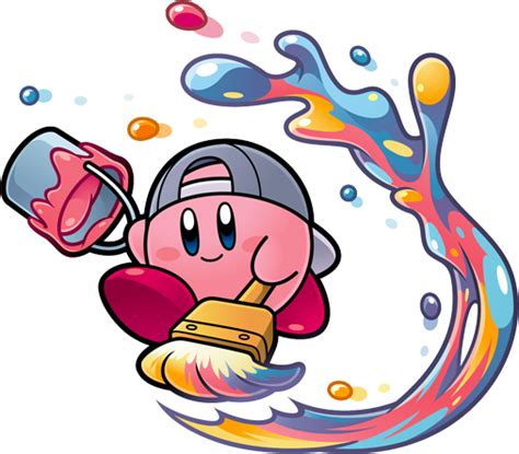 File:KSSU Paint Kirby Artwork.png - WiKirby: it's a wiki, about Kirby!