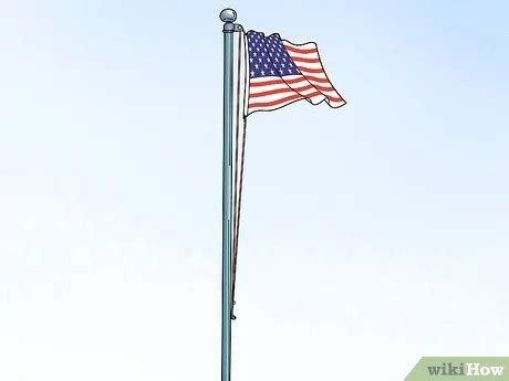 How To Tie A Flag For Hoisting We suggest tying the halyard by creating a figure of 8 around the ...