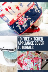 DIY Kitchen Appliance Covers Round Up – Sewing With Scraps