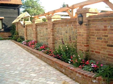 Why you should have a garden wall in your garden - | Brick wall gardens ...