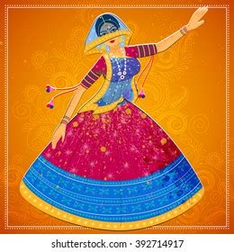 Ghoomar Easy Rajasthani Drawing - Learn the basics of ghoomar dance along with a combintion of ...