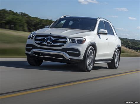 2020 Mercedes-Benz GLE 450 4MATIC (Color: Designo Diamond White Bright; US-Spec) - Front | Caricos