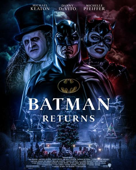 Batman Returns | Poster By Neil Fraser Graphics