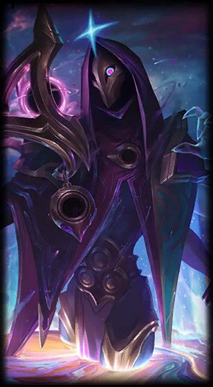 Dark Cosmic Jhin - League of Legends skin - LoL Skin