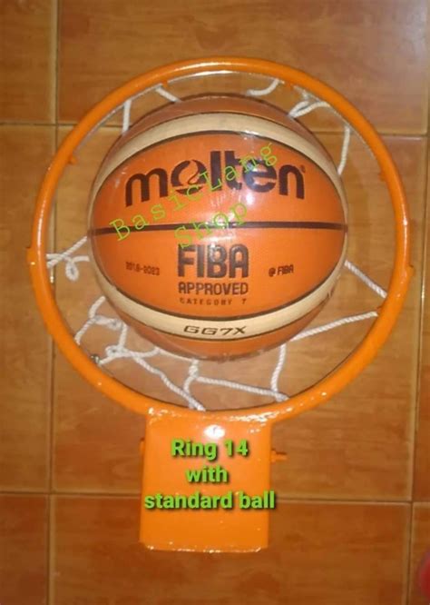 Basketball ring size 14, Sports Equipment, Sports & Games, Racket and Ball Sports on Carousell