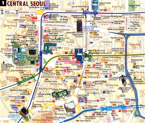 Map of Seoul - Discover the Charm of South Korea