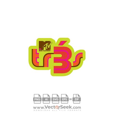 MTV Tr3s Logo Vector - (.Ai .PNG .SVG .EPS Free Download)