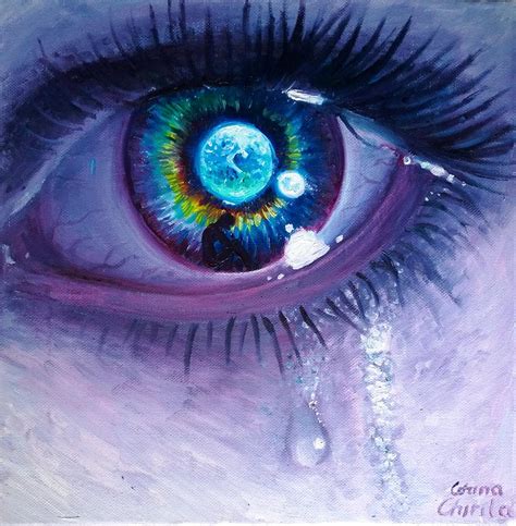 Tears for the Earth Painting by Chirila Corina - Fine Art America