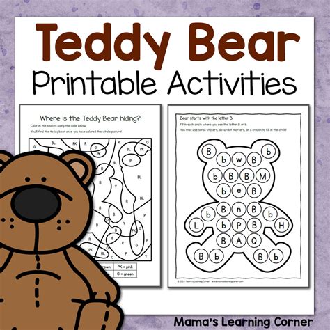 Teddy Bear Printables – Telegraph