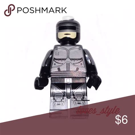 ROBOCOP MINIFIGURE LEGO COMPATIBLE ALEX MURPHY 🎥 | Mini figures, Lego, Lego fire