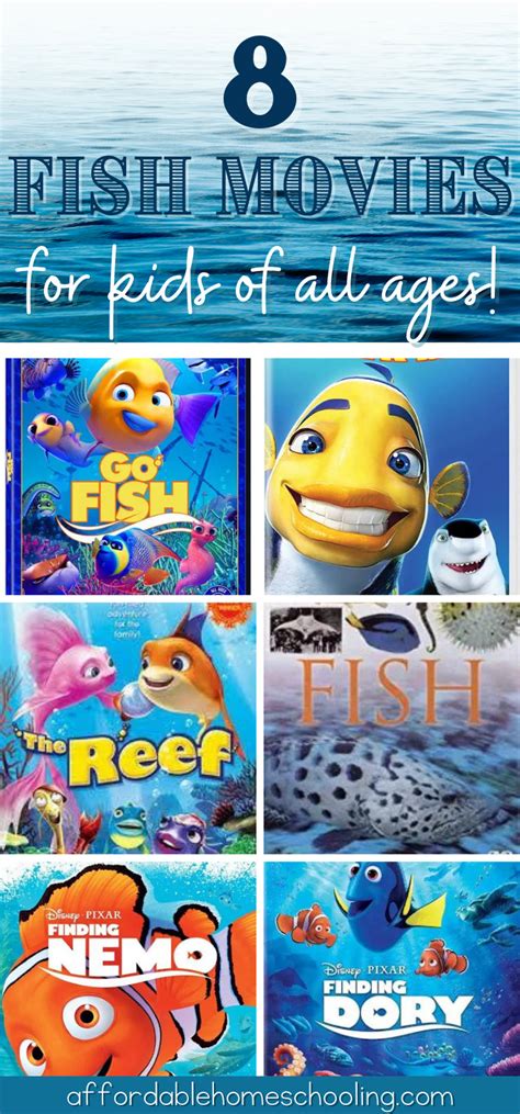 8 Fiction and Nonfiction Fish Movies for Kids of All Ages