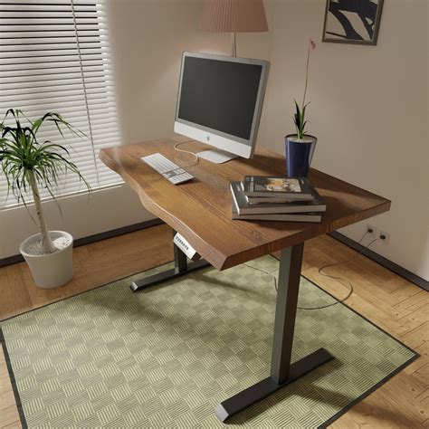 MWS Aria | Live Edge Desk | Standing Desk | Wooden Desk | Computer desk | Home Office Desk ...