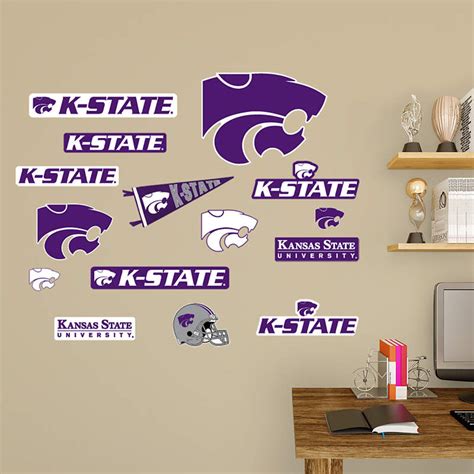 Kansas State Mascot: Willie the Wildcat Wall Decal | Shop Fathead® for ...