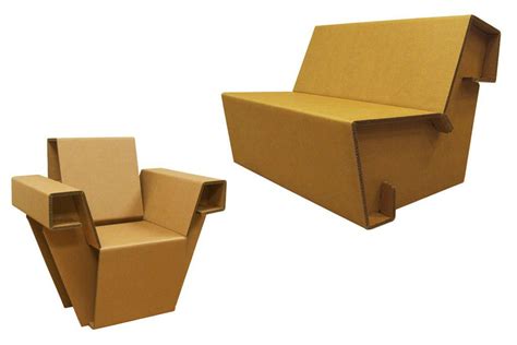 10 Cardboard Furniture Designs