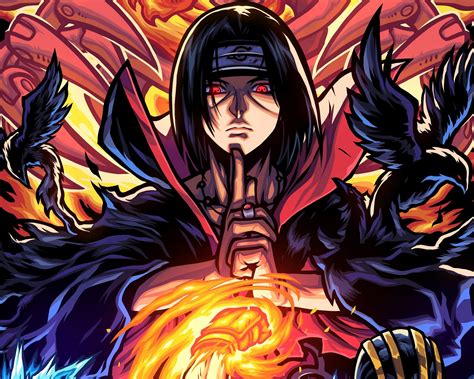 Itachi Uchiha Cool Digital Art Naruto HD Wallpaper, HD Anime 4K Wallpapers, Images and ...