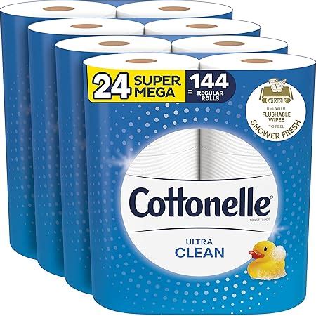 Amazon.com: Cottonelle CleanCare Family Roll Toilet Paper (Pack of 36 Rolls), Bath Tissue, Ultra ...